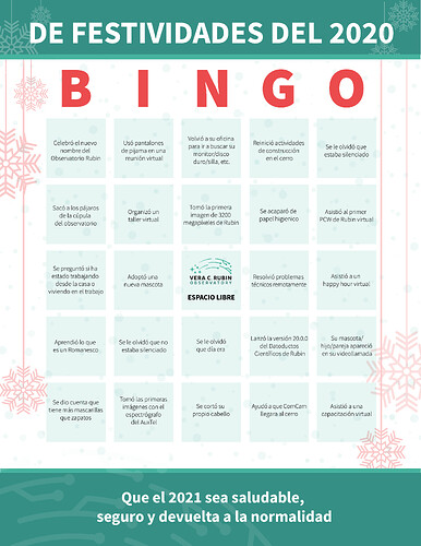 2020 Bingo Espanol